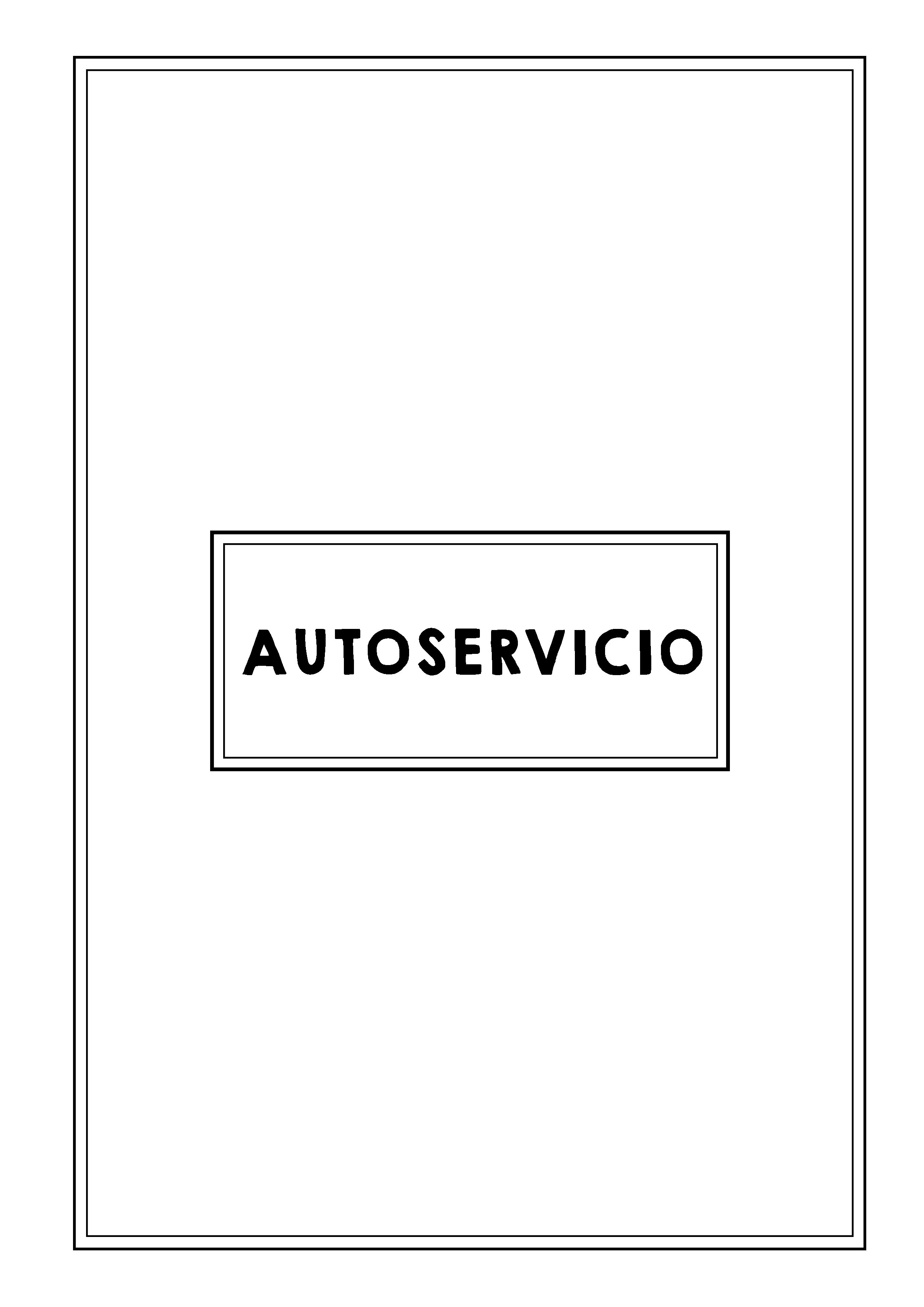 Autoservicio 01